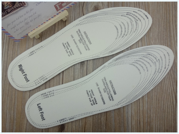 Breathable Double Latex Insole 