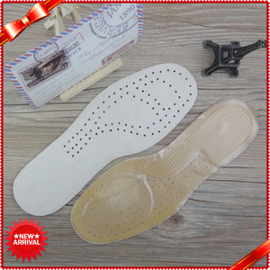 Shock Absorption Full Length Orthopaedic Insole Arch Support Massage Insole