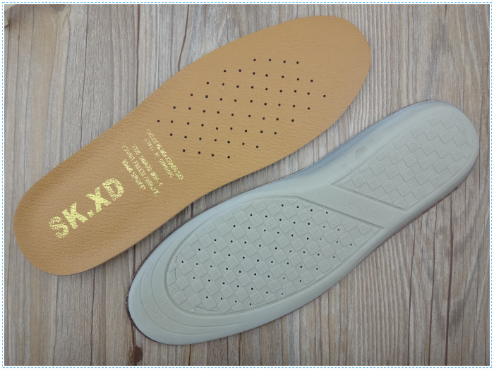 Shock Absorption Leather Insoles for Boots