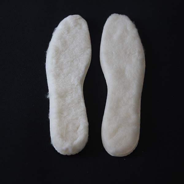 High Quality Snow Boot Warm Insole Wool Insole with Latex