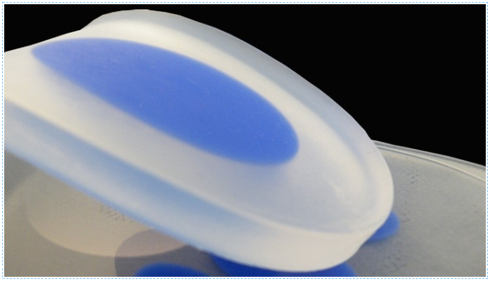 Transparent Pure Medical Silicone Gel Insoles for Heels