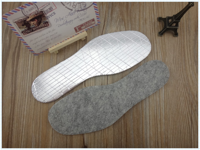 Warm Felt with Aluminum Foil Insole For Cold Winter 